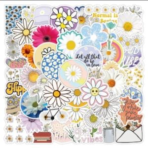 50 Stickers | No Repeats | Waterproof | Durable | Reusable | Brand New